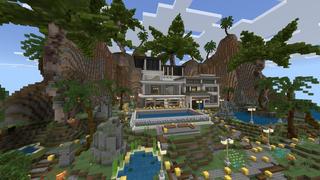 Screenshot of the Minecraft Bedrock Marketplace product Lucky Island created by Chillcraft.