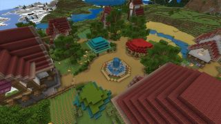 Screenshot of the Minecraft Bedrock Marketplace product Lucky Mobs created by Chillcraft.