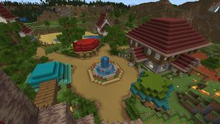 Screenshot of the Minecraft Bedrock Marketplace product Lucky Mobs created by Chillcraft.