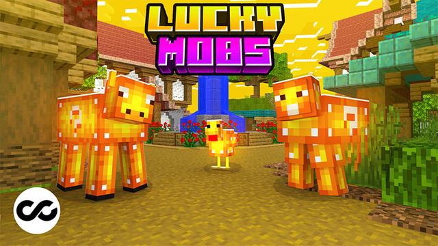Thumbnail of the Minecraft Bedrock Marketplace product Lucky Mobs created by Chillcraft.