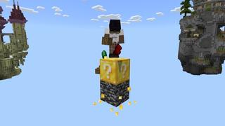 Screenshot of the Minecraft Bedrock Marketplace product Lucky Oneblock created by Chillcraft.