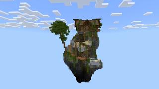 Screenshot of the Minecraft Bedrock Marketplace product Lucky Oneblock created by Chillcraft.