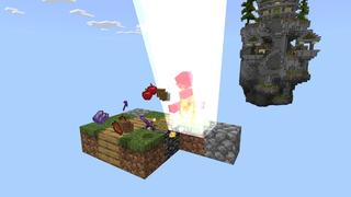 Screenshot of the Minecraft Bedrock Marketplace product Lucky Oneblock created by Chillcraft.