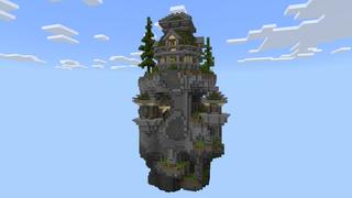 Screenshot of the Minecraft Bedrock Marketplace product Lucky Oneblock created by Chillcraft.