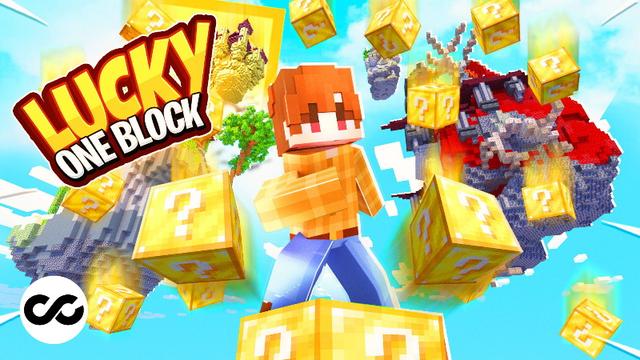 Thumbnail of the Minecraft Bedrock Marketplace product Lucky Oneblock created by Chillcraft.