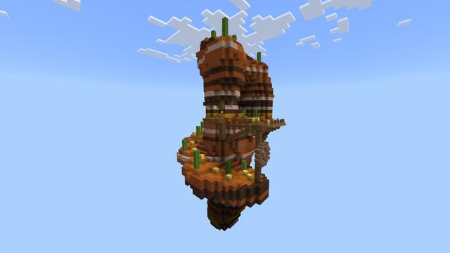 Screenshot of the Minecraft Bedrock Marketplace product Lucky Skyblock created by Chillcraft.