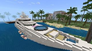 Screenshot of the Minecraft Bedrock Marketplace product Luxury Mansion Island created by Chillcraft.