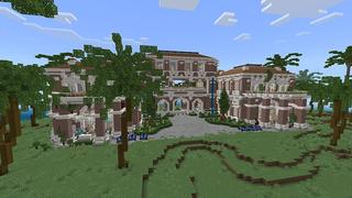 Screenshot of the Minecraft Bedrock Marketplace product Luxury Mansion Island created by Chillcraft.