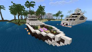 Screenshot of the Minecraft Bedrock Marketplace product Luxury Mansion Island created by Chillcraft.