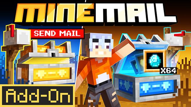 Thumbnail of the Minecraft Bedrock Marketplace product MineMail created by Chillcraft.