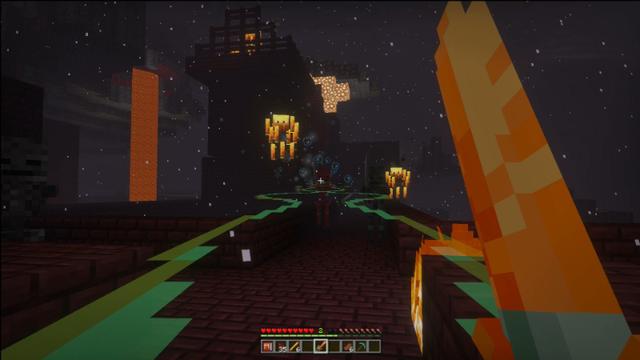 Screenshot of the Minecraft Bedrock Marketplace product Mob Swords created by Chillcraft.