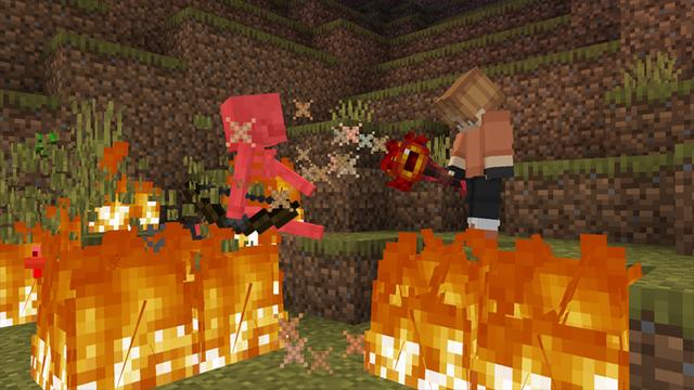 Screenshot of the Minecraft Bedrock Marketplace product More Maces created by Chillcraft.