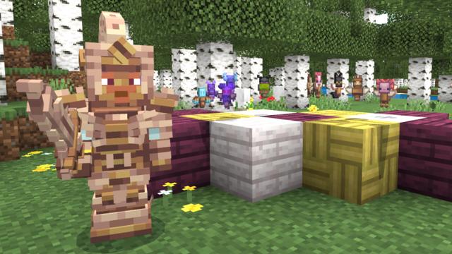 Screenshot of the Minecraft Bedrock Marketplace product Omen Totems created by Chillcraft.