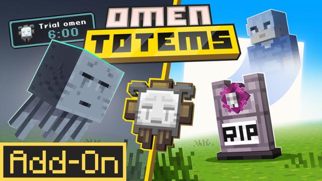 Thumbnail of the Minecraft Bedrock Marketplace product Omen Totems created by Chillcraft.