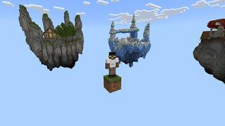 Screenshot of the Minecraft Bedrock Marketplace product One Block created by Chillcraft.