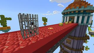 Screenshot of the Minecraft Bedrock Marketplace product Race To The Finish created by Chillcraft.