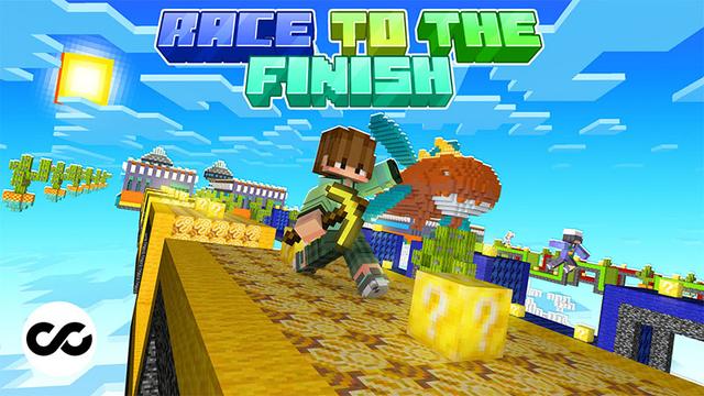 Thumbnail of the Minecraft Bedrock Marketplace product Race To The Finish created by Chillcraft.