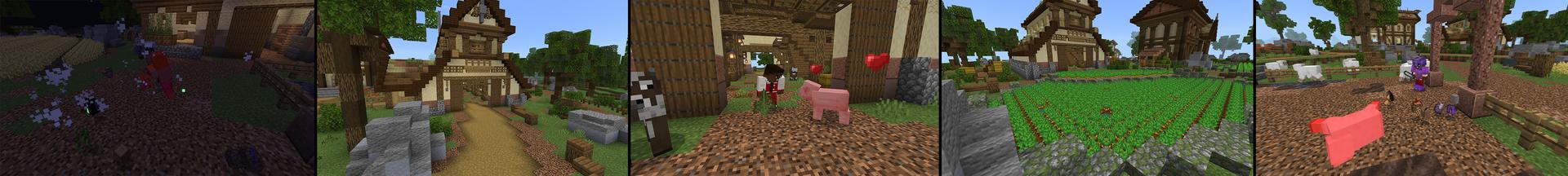 Panorama of the Minecraft Bedrock Marketplace product Random Loot created by Chillcraft.