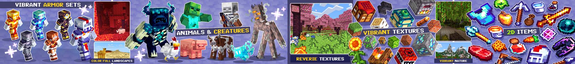 Panorama of the Minecraft Bedrock Marketplace product Reverie created by Chillcraft.