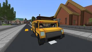 Screenshot of the Minecraft Bedrock Marketplace product School City created by Chillcraft.