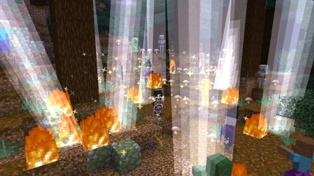 Screenshot of the Minecraft Bedrock Marketplace product Shields++ created by Chillcraft.