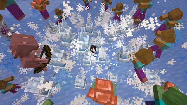 Screenshot of the Minecraft Bedrock Marketplace product Shields++ created by Chillcraft.