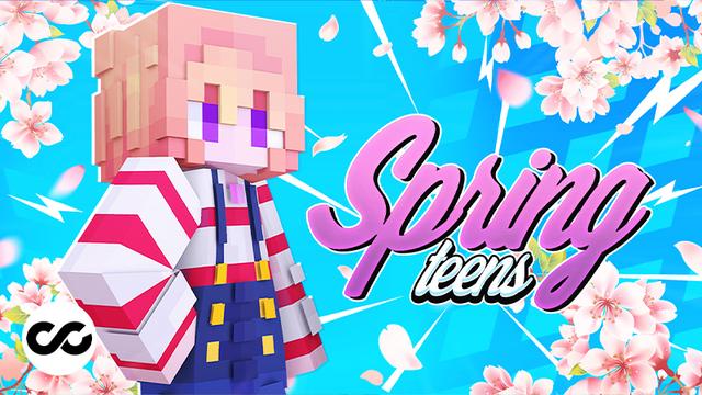 Thumbnail of the Minecraft Bedrock Marketplace product Spring Teens created by Chillcraft.