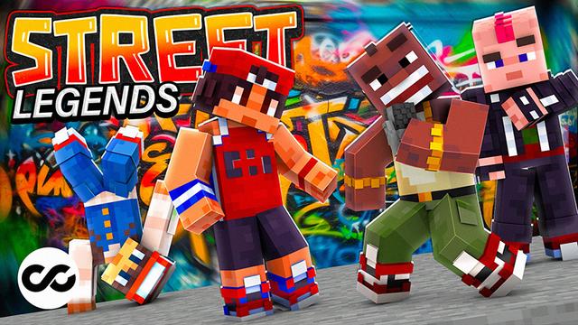 Thumbnail of the Minecraft Bedrock Marketplace product Street Legends created by Chillcraft.