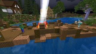 Screenshot of the Minecraft Bedrock Marketplace product Super Wands created by Chillcraft.