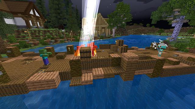 Screenshot of the Minecraft Bedrock Marketplace product Super Wands created by Chillcraft.