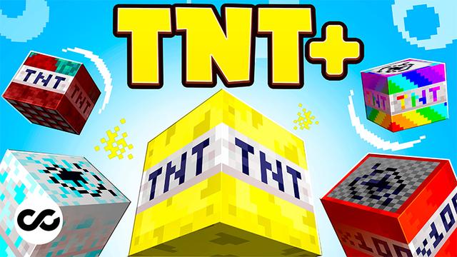 Thumbnail of the Minecraft Bedrock Marketplace product TNT+ created by Chillcraft.