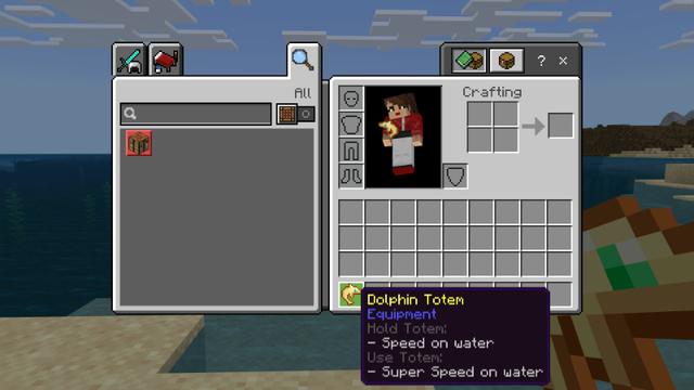 Screenshot of the Minecraft Bedrock Marketplace product Totems created by Chillcraft.
