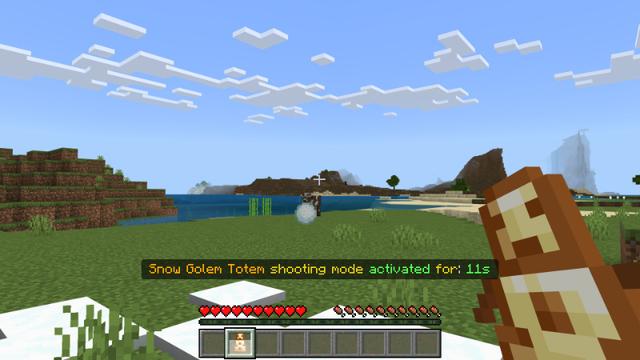Screenshot of the Minecraft Bedrock Marketplace product Totems created by Chillcraft.