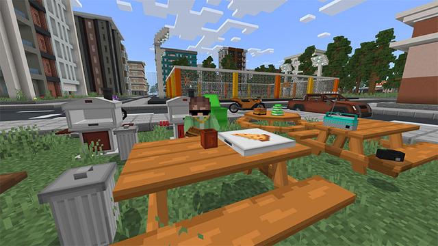 Screenshot of the Minecraft Bedrock Marketplace product Ultimate City created by Chillcraft.