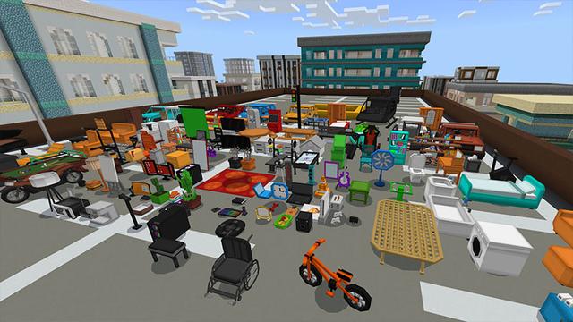 Screenshot of the Minecraft Bedrock Marketplace product Ultimate City created by Chillcraft.