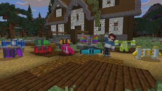 Screenshot of the Minecraft Bedrock Marketplace product Upgraded Jetpacks created by Chillcraft.