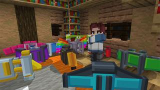 Screenshot of the Minecraft Bedrock Marketplace product Upgraded Jetpacks created by Chillcraft.