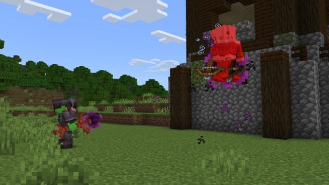 Screenshot of the Minecraft Bedrock Marketplace product WEAPONS OP! created by Chillcraft.