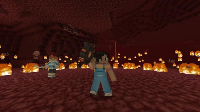 Screenshot of the Minecraft Bedrock Marketplace product Weapons++ created by Chillcraft.