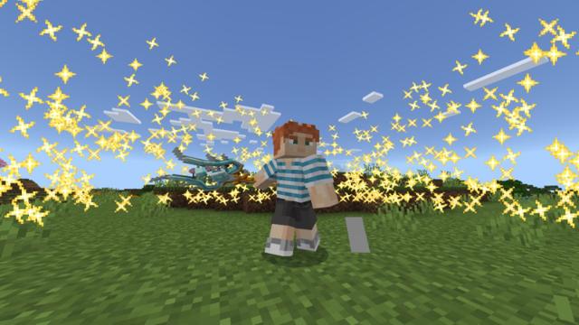 Screenshot of the Minecraft Bedrock Marketplace product Weapons++ created by Chillcraft.