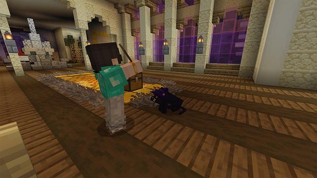 Screenshot of the Minecraft Bedrock Marketplace product Witch Evolve created by Chillcraft.