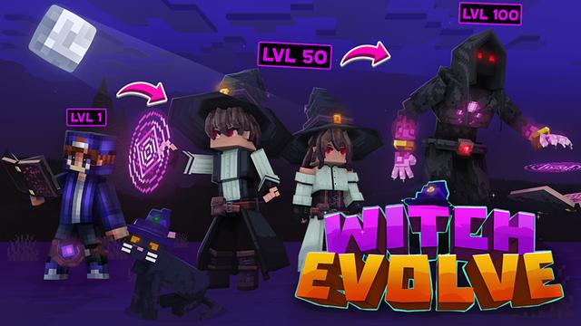 Thumbnail of the Minecraft Bedrock Marketplace product Witch Evolve created by Chillcraft.
