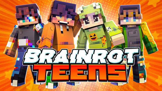 Thumbnail of the Minecraft Bedrock Marketplace product Brainrot Teens created by CHRONICOVERRIDE LLC.