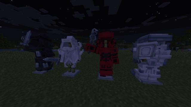 Screenshot of the Minecraft Bedrock Marketplace product Shadows and Spirits created by CHRONICOVERRIDE LLC.