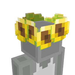 Thumbnail of the Minecraft Bedrock Marketplace product Sunflower Crown created by CHRONICOVERRIDE LLC.