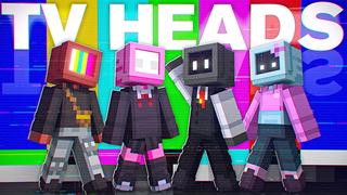 Thumbnail of the Minecraft Bedrock Marketplace product TV Heads created by CHRONICOVERRIDE LLC.