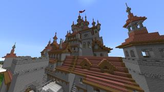 Screenshot of the Minecraft Bedrock Marketplace product Castle Explorer created by Chunklabs.