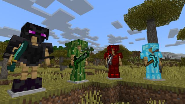 Screenshot of the Minecraft Bedrock Marketplace product COMBINE ITEMS! Add-On created by Chunklabs.