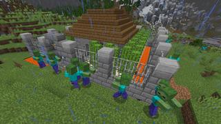 Screenshot of the Minecraft Bedrock Marketplace product DES MAISONS À CONSTRUIRE ! created by Chunklabs.