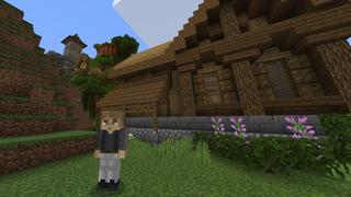Screenshot of the Minecraft Bedrock Marketplace product CRAFTING HOUSES! created by Chunklabs.